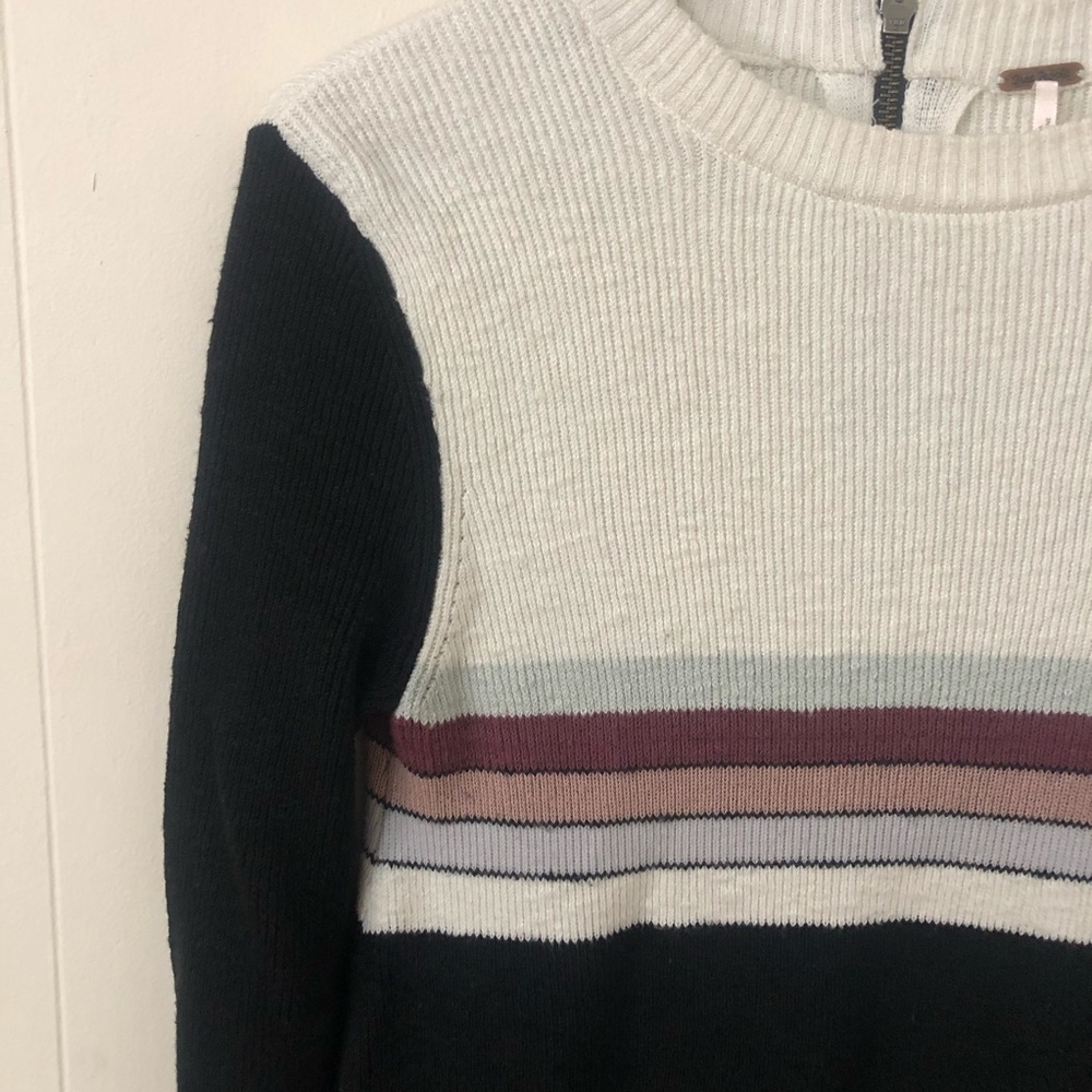 SOLD NWT Free People Colorblock Swit mini dress XS - Picture 5 of 8